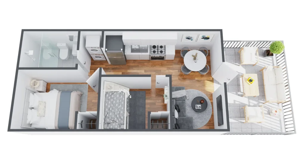 Full House series Image - Floor Plan